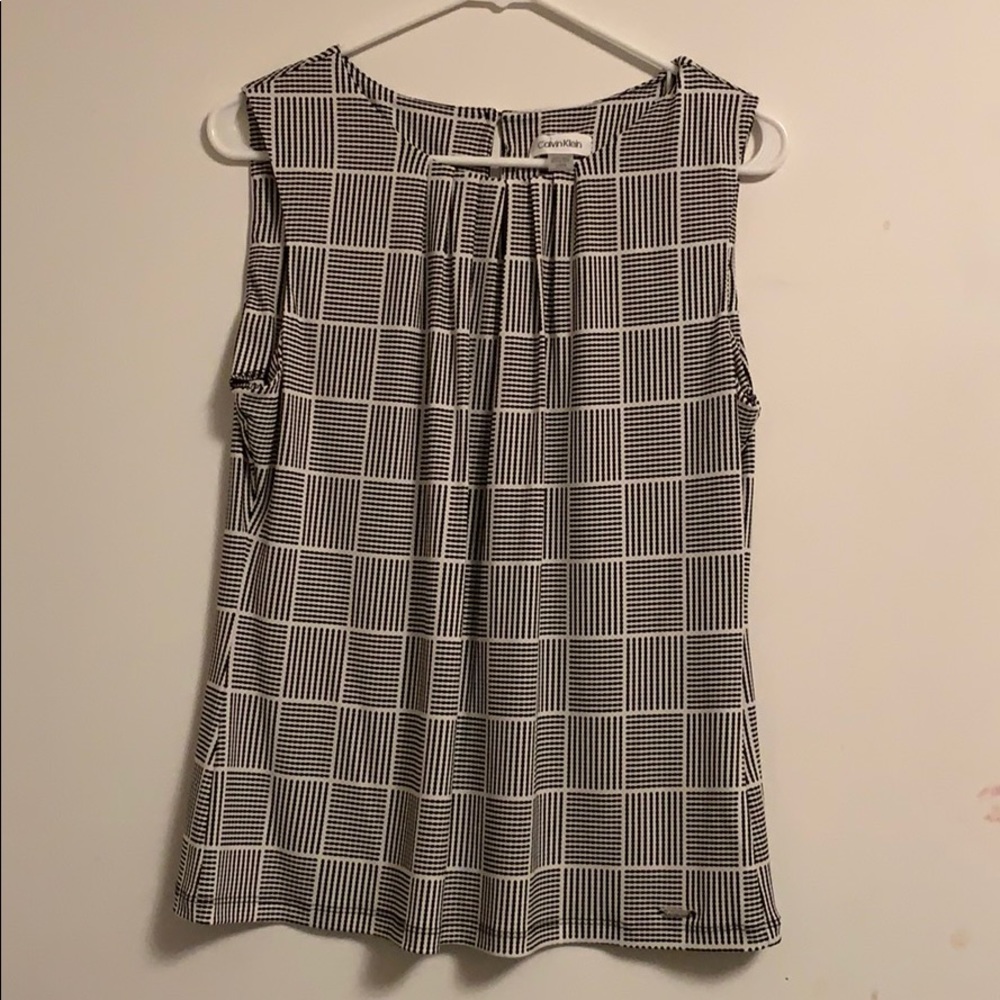 🆕 Calvin Klein Pleated Blouse Top